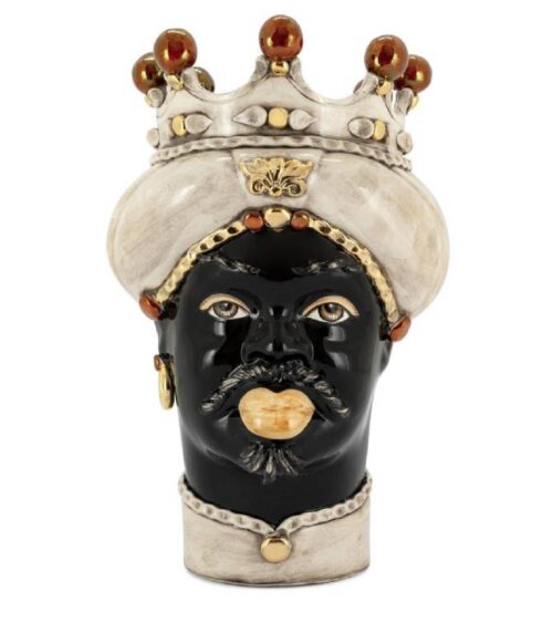 VASE MORO MAN MED. MOP