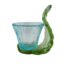 SET6 COFFEE CUPS WITH LARGE LEAF